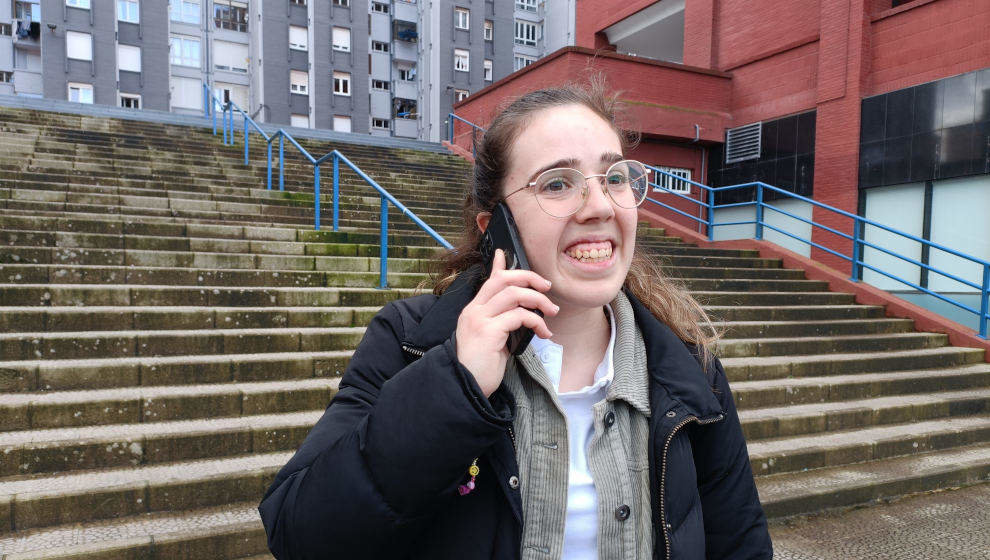 Mirian Martínez, candidata a la presidencia del Consejo de Estudiantes de la Universidad de Cantabria