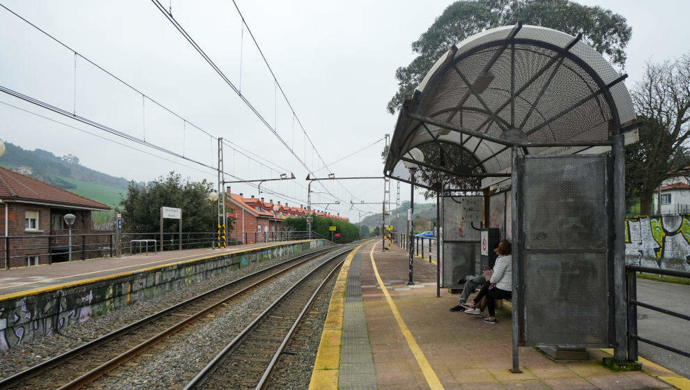 La estación de tren de Boo de Piélagos