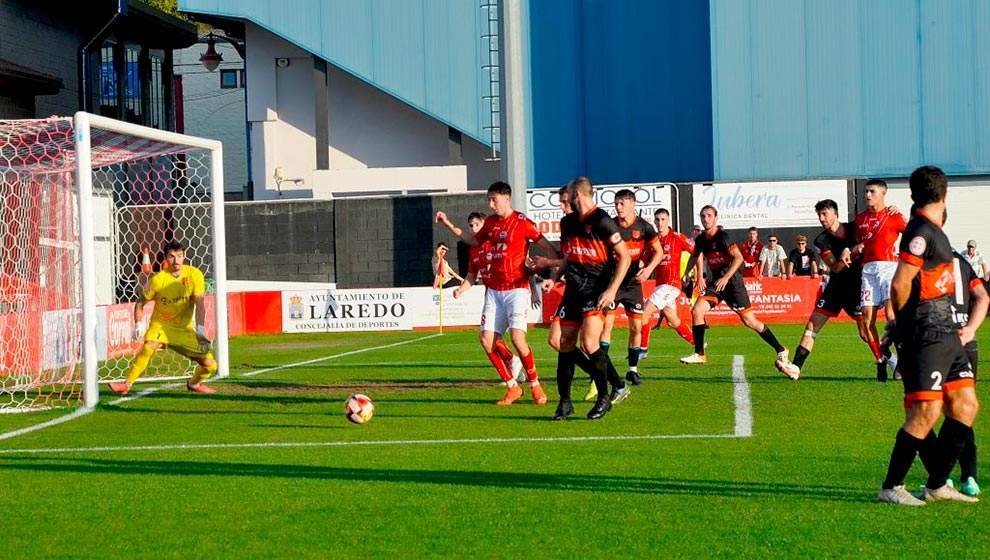 Imagen del partido de la primera vuelta en San Lorenzo