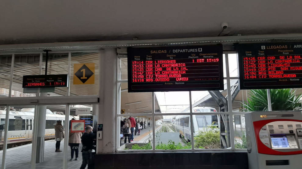 Estación de trenes de Cercanías de Santander