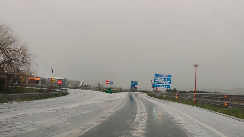 Estado de las carreteras por el temporal | Foto: edc