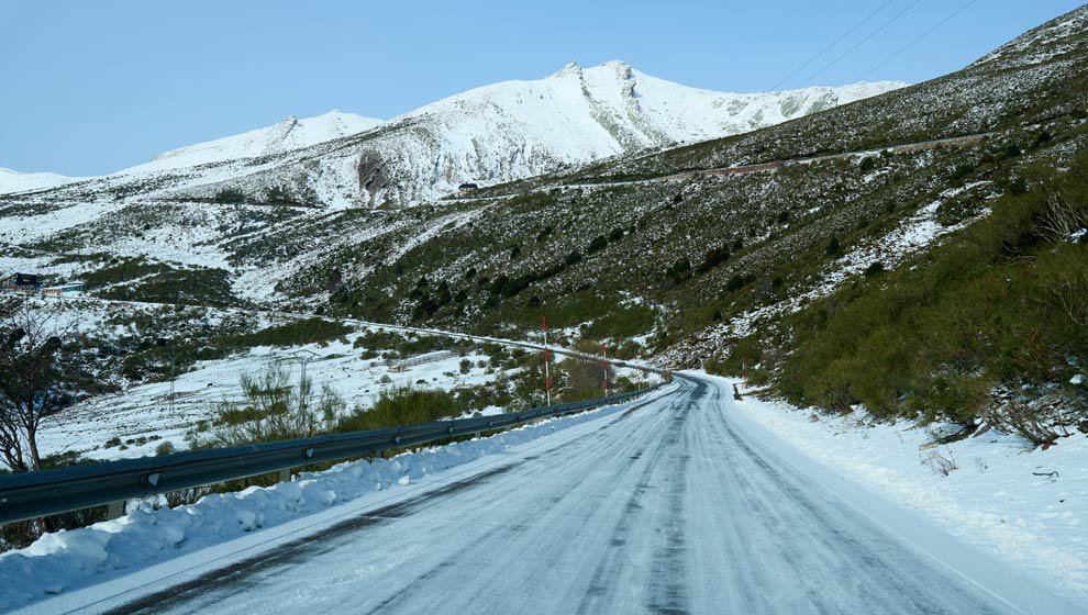 Carretera nevada