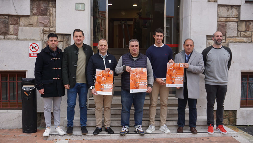 Alejandro Setién, Alberto Marchante, Javier Pérez, José Manuel Barquín, Nacho González, Antonio Díaz y Jorge Pérez