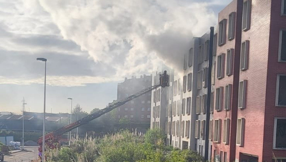 Incendio | Foto: Bomberos de Santander