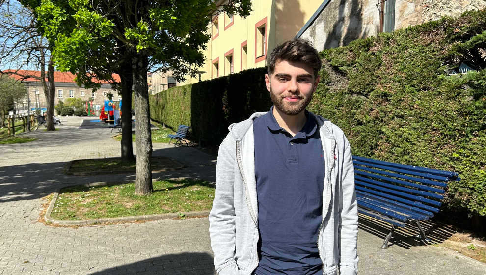 Alejandro Hernández de las Casas, secretario general de las Juventudes Socialistas de Santander | Foto: edc