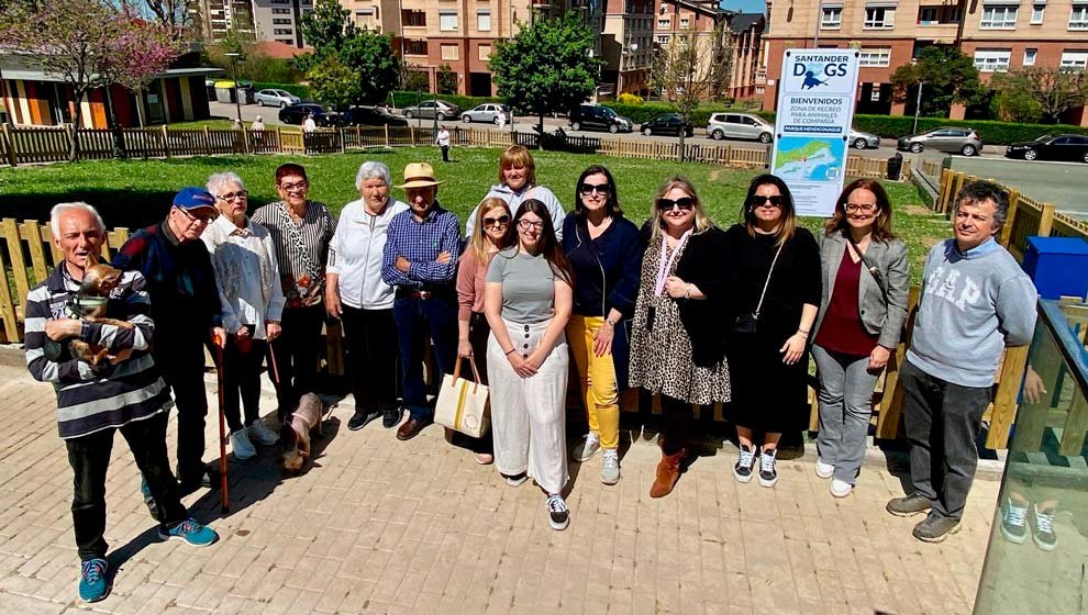 Nueva área de esparcimiento canino en el parque de Mendicouague, en Santander