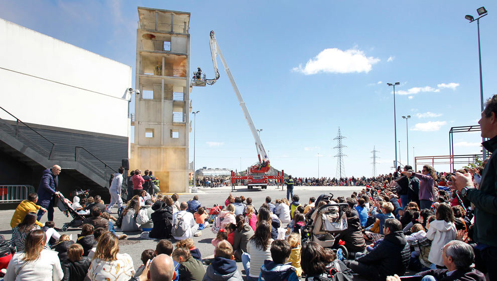 Jornada de puertas abiertas de los Bomberos de Santander