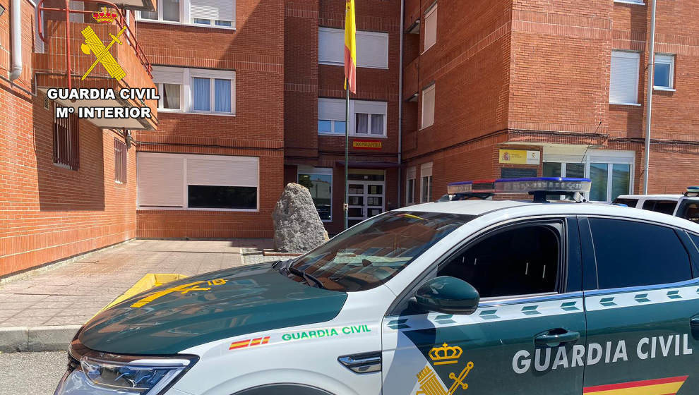 Vehículo de la Guardia Civil