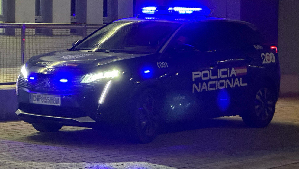 Vehículo de la Policía Nacional