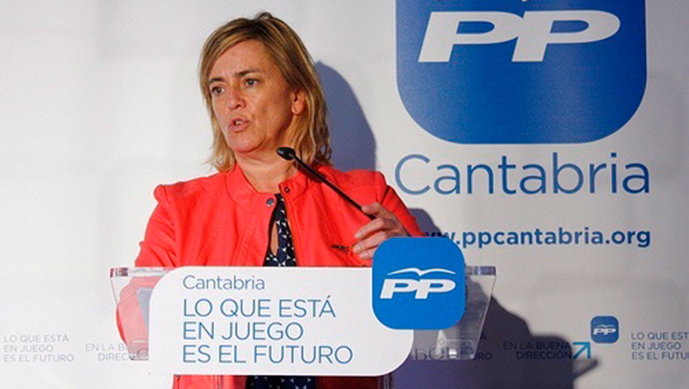 La candidata del PP a las elecciones europeas, María Luisa Peón