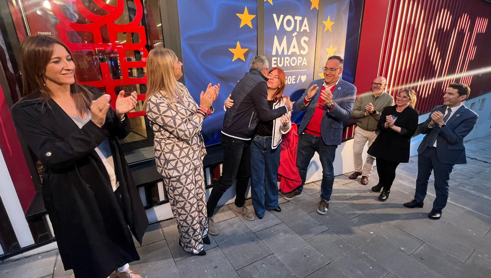 Inicio de la campaña del PSOE Cantabria para las elecciones europeas