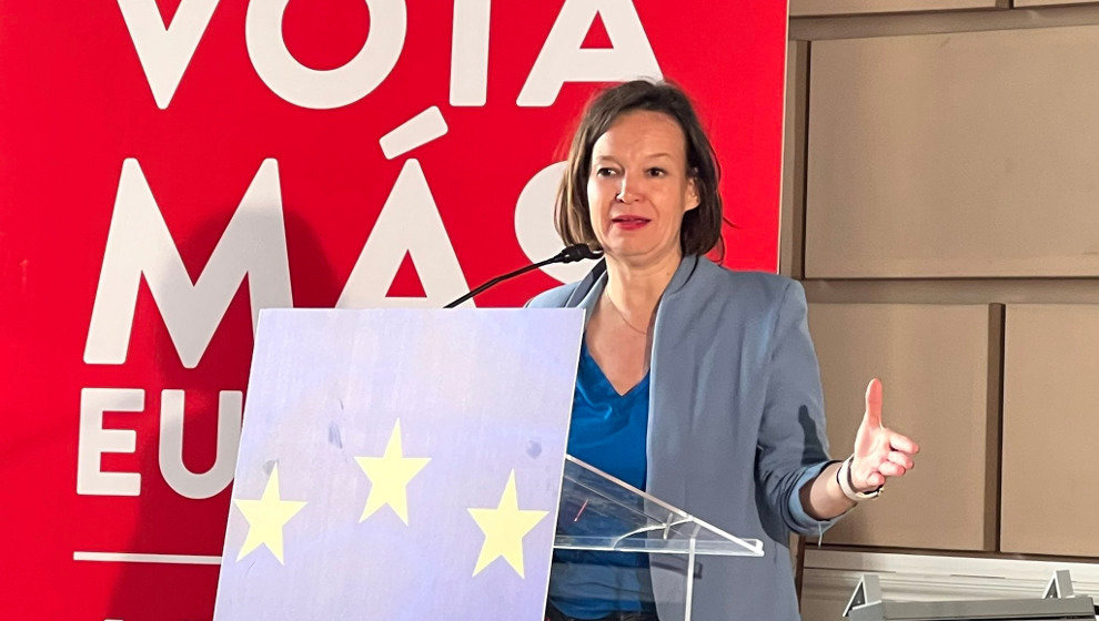 La número ocho de la candidatura del PSOE a las elecciones europeas, Leire Pajín