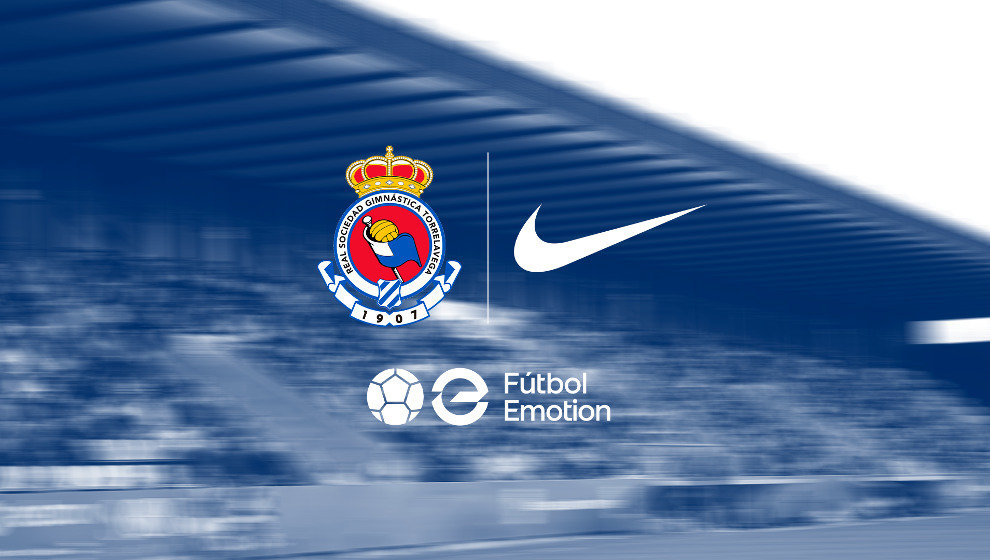 Imagen del acuerdo entre RS Gimnástica, Fútbol Emotion y Nike