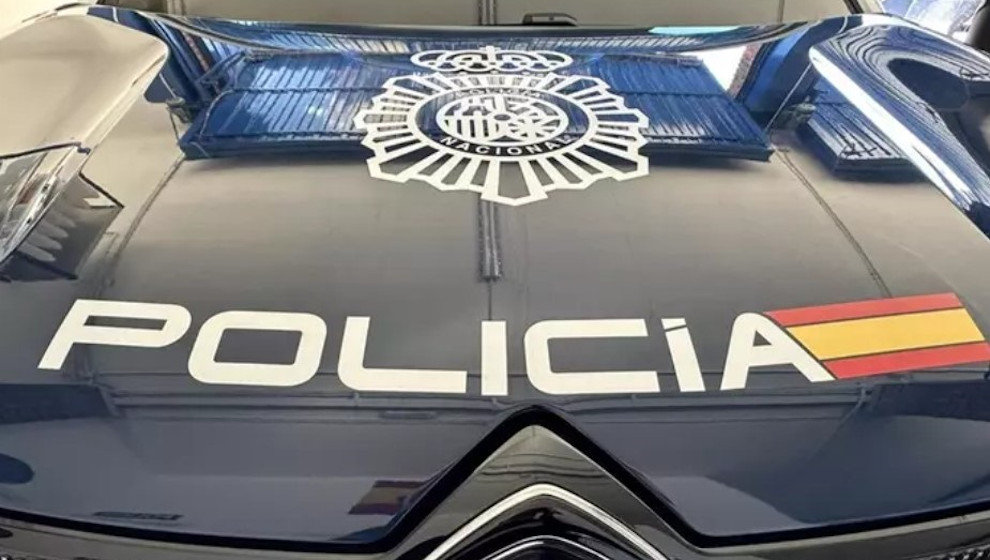 Un coche de la Policía Nacional