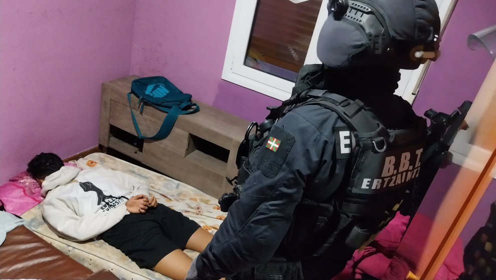 Operación policial antidroga 