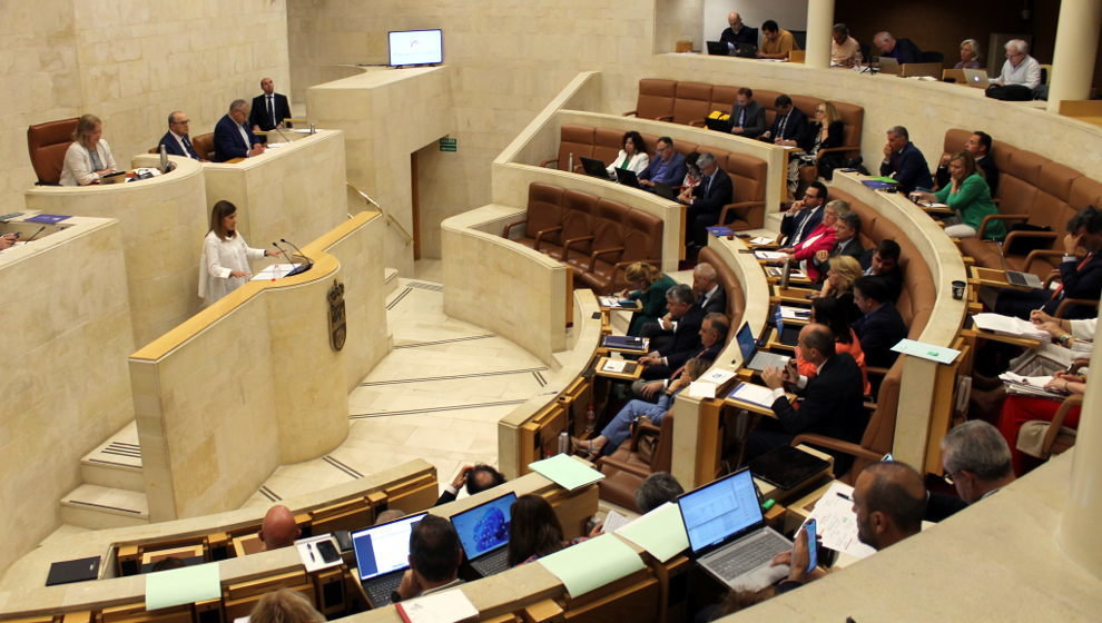 Debate sobre la Orientación Política de Cantabria en el Parlamento de Cantabria | Foto: edc