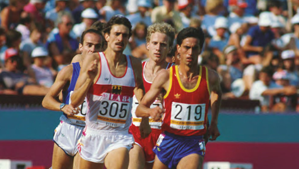 José Manuel Abascal, durante una competición de los Juegos Olímpicos