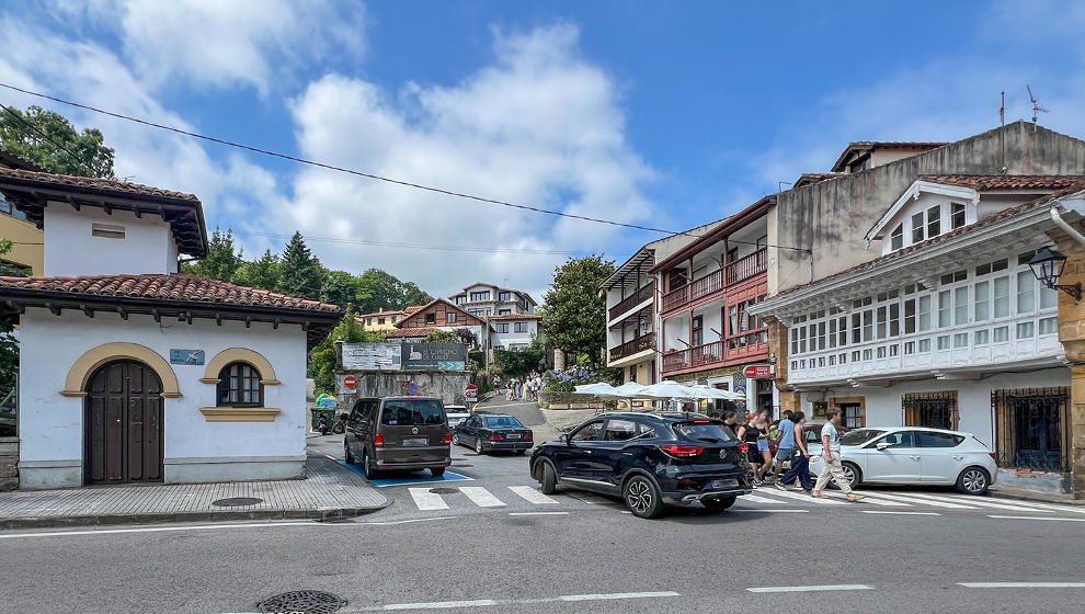 Plaza Fuente Real de Comillas donde está previsto que se lleve adelante el proyecto de urbanización 