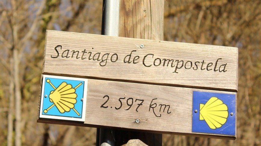 Camino de Santiago desde Santander.