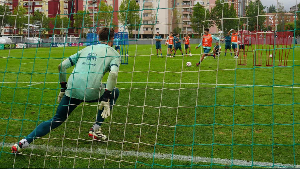 Entrenamiento del Racing