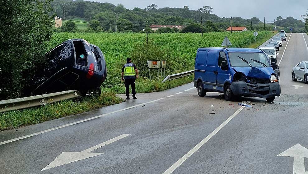 Vehículo accidentado