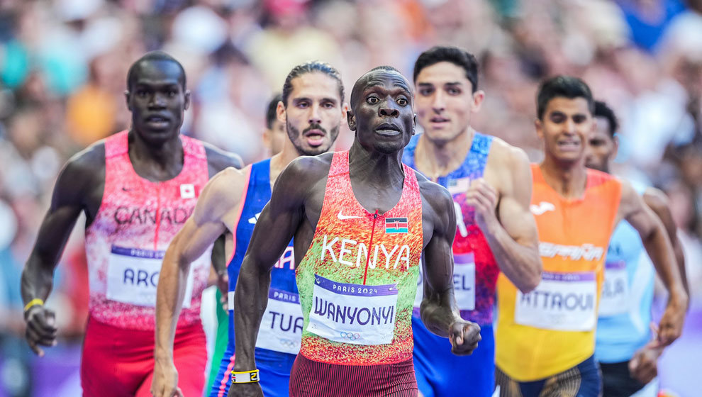 Attaoui ha quedado en quinta posición en la final de 800 metros de los Juegos Olímpicos de París | Foto: Europa Press