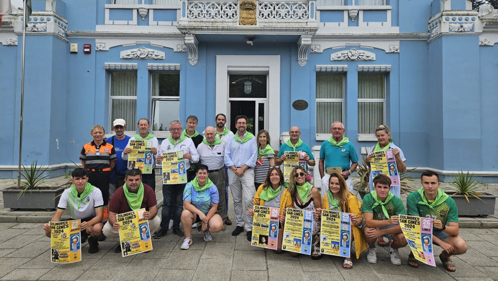 Presentación de las fiestas de Colindres