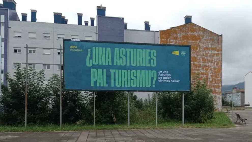 Mensaje de la valla publicitaria