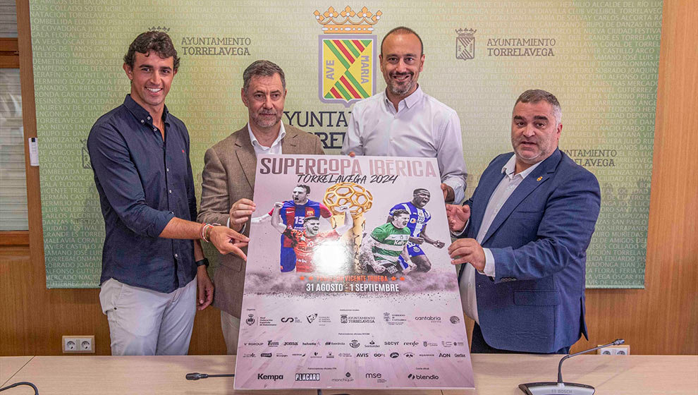 Presentación de la Supercopa Ibérica de Balonmano - AYUNTAMIENTO DE TORRELAVEGA