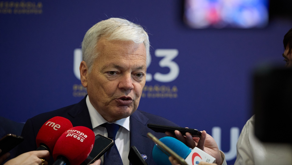 El comisario de Justicia de la Unión Europea, Didier Reynders. FOTO: Europa Press -