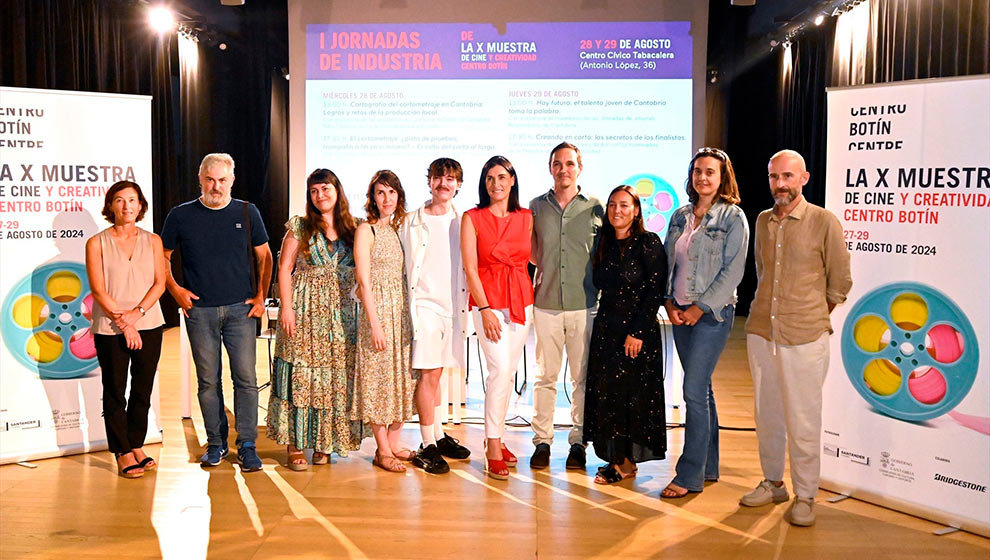 Inauguración de las I Jornadas de Industria de la X Muestra de Cine del Centro Botín - AYUNTAMIENTO DE SANTANDER