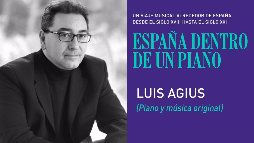 Cartel del recital de Luis Agius