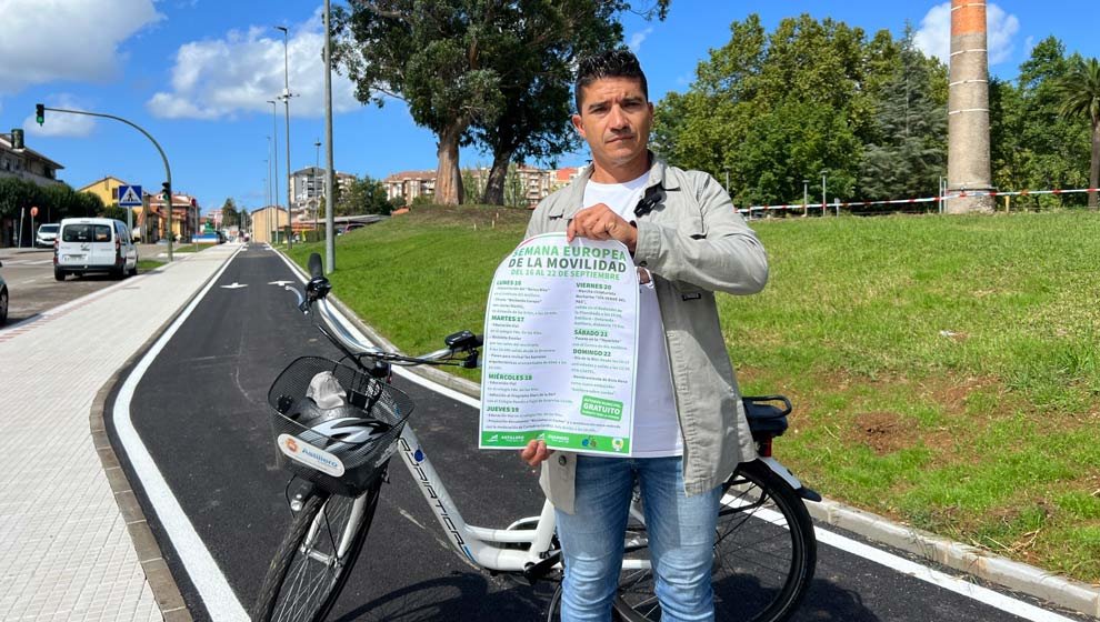 El concejal de Participación Ciudadana de Astillero, Rubén González