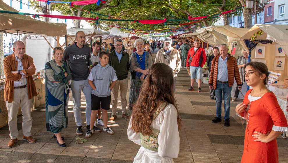 Inauguración del Mercado Medieval de Torrelavega