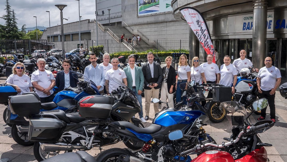  El alcalde de Camargo, Diego Movellán, en la presentación de la 'Rider Cantabria Infinita 2024'