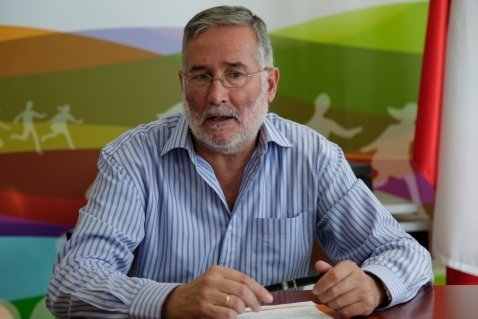 El consejero de Educación, Cultura y Deporte, Ramón Ruiz