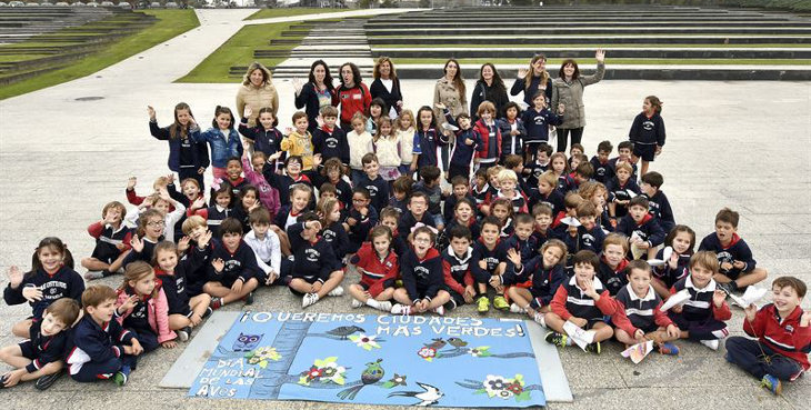 Los alumnos de Primaria celebran el Día Mundial de las Aves