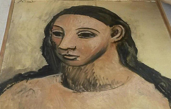La obra de Picasso `Cabeza de mujer joven´
