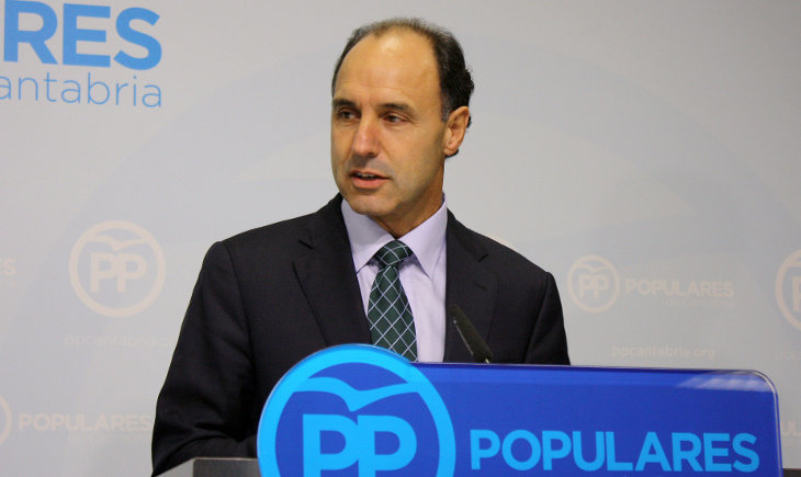 El presidente del PP en Cantabria, Ignacio Diego