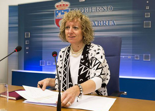 La secretaria general del PSC-PSOE y vicepresidenta de Cantabria, Eva Díaz Tezanos