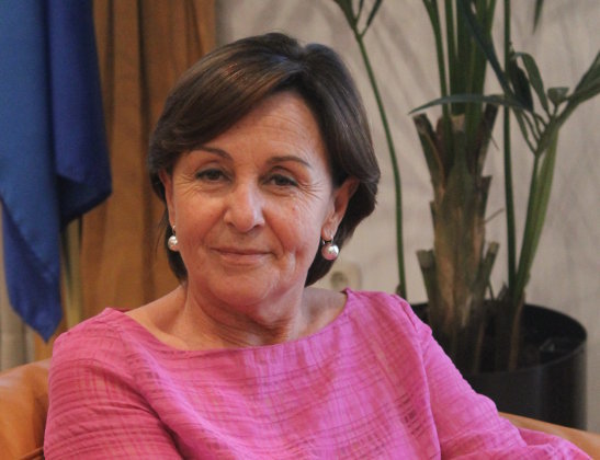 La presidenta del Parlamento de Cantabria, Dolores Gorostiaga