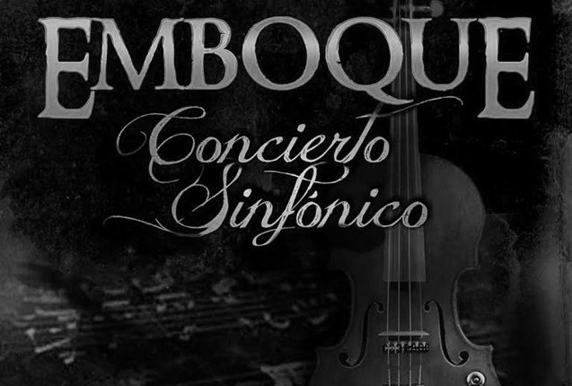 Cartel del concierto que Emboque dará el 28 de noviembre