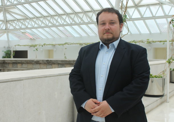 Rubén Gómez, portavoz de Ciudadanos en el parlamento de Cantabria