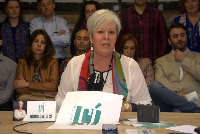 La exsocialista Blanca Rosa Gómez Morante, ahora líder de Torrelavega Sí