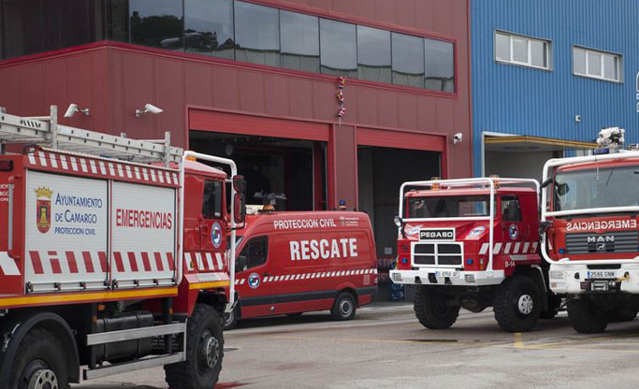 UGT ha aplaudido la gestión del nuevo cuerpo de bomberos de Camargo