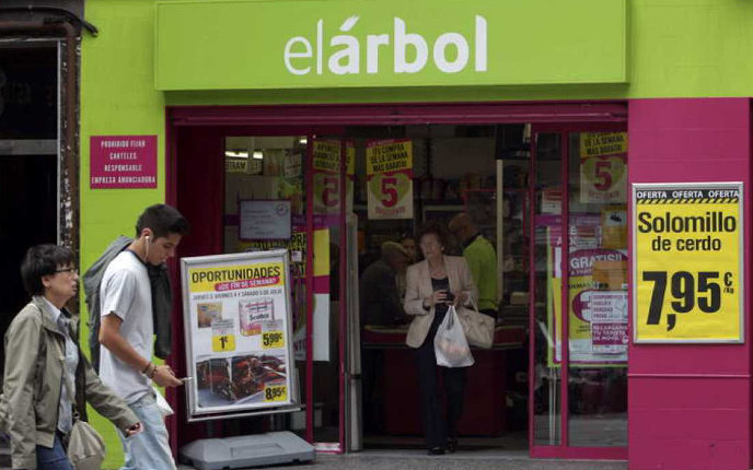 Los trabajadores de los supermercados El Árbol denuncian la política de la empresa