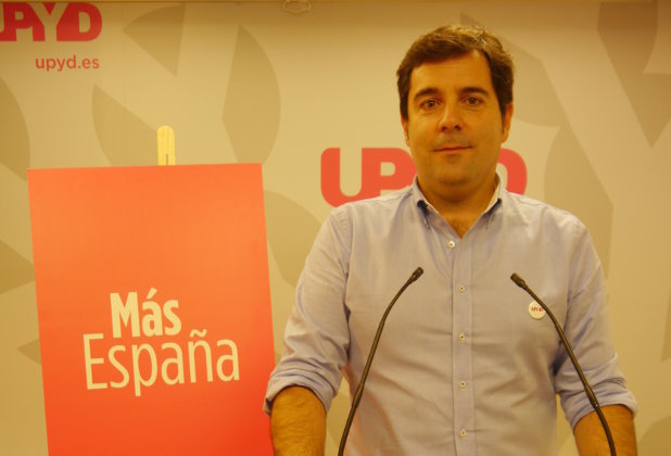 Román San Emeterio, responsable de la campaña nacional de UPyD y cabeza de lista del partido por Cantabria al Congreso