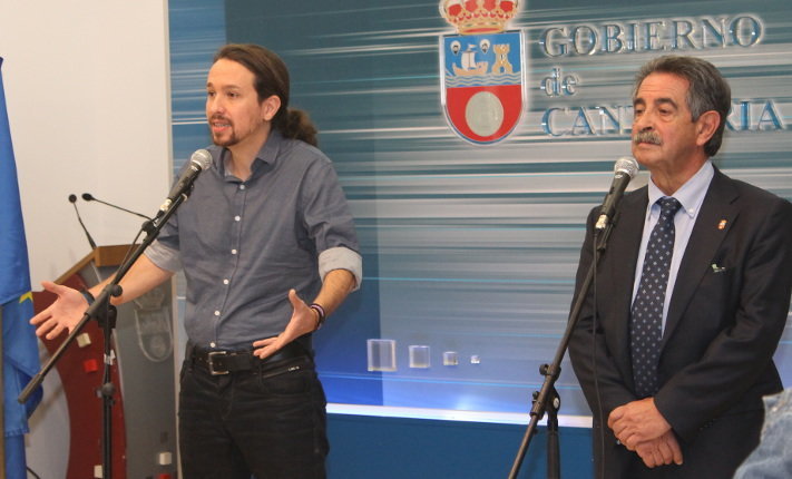 Pablo Iglesias y Miguel Ángel Revilla son los dos políticos españoles más seguidos en Facebook