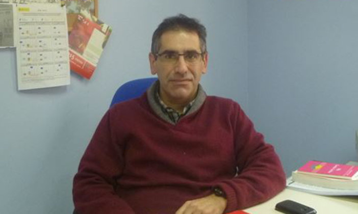 El secretario de Empleo de UGT en Cantabria, Julio Ibáñez