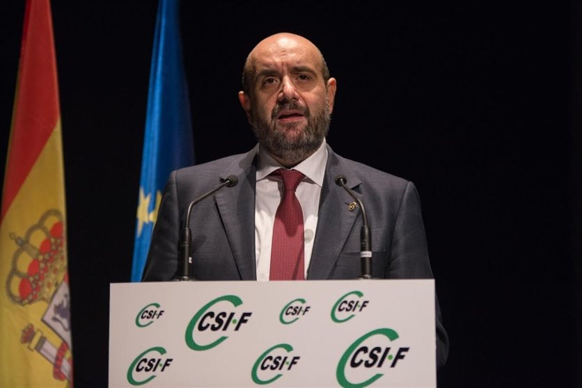 El presidente del CSIF, Miguel Borra